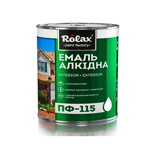 Емаль алкідна Rolax ПФ-115 біла 2.8 кг (4820103560036)