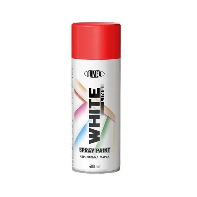 Акрилова аерозольна фарба Domex White Line RAL103 грунт червоний 400мл