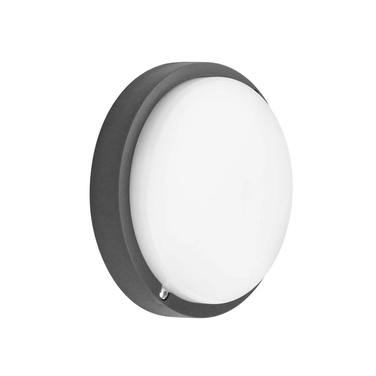 Світильник ДББ Violux ATOM UA, 12W, 5000K, 1200Lm, антрацит