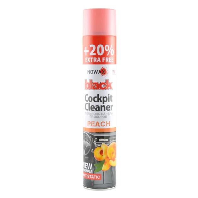 Поліроль для панелі приладів Nowax Spray, Peach, 750мл (NX00706)