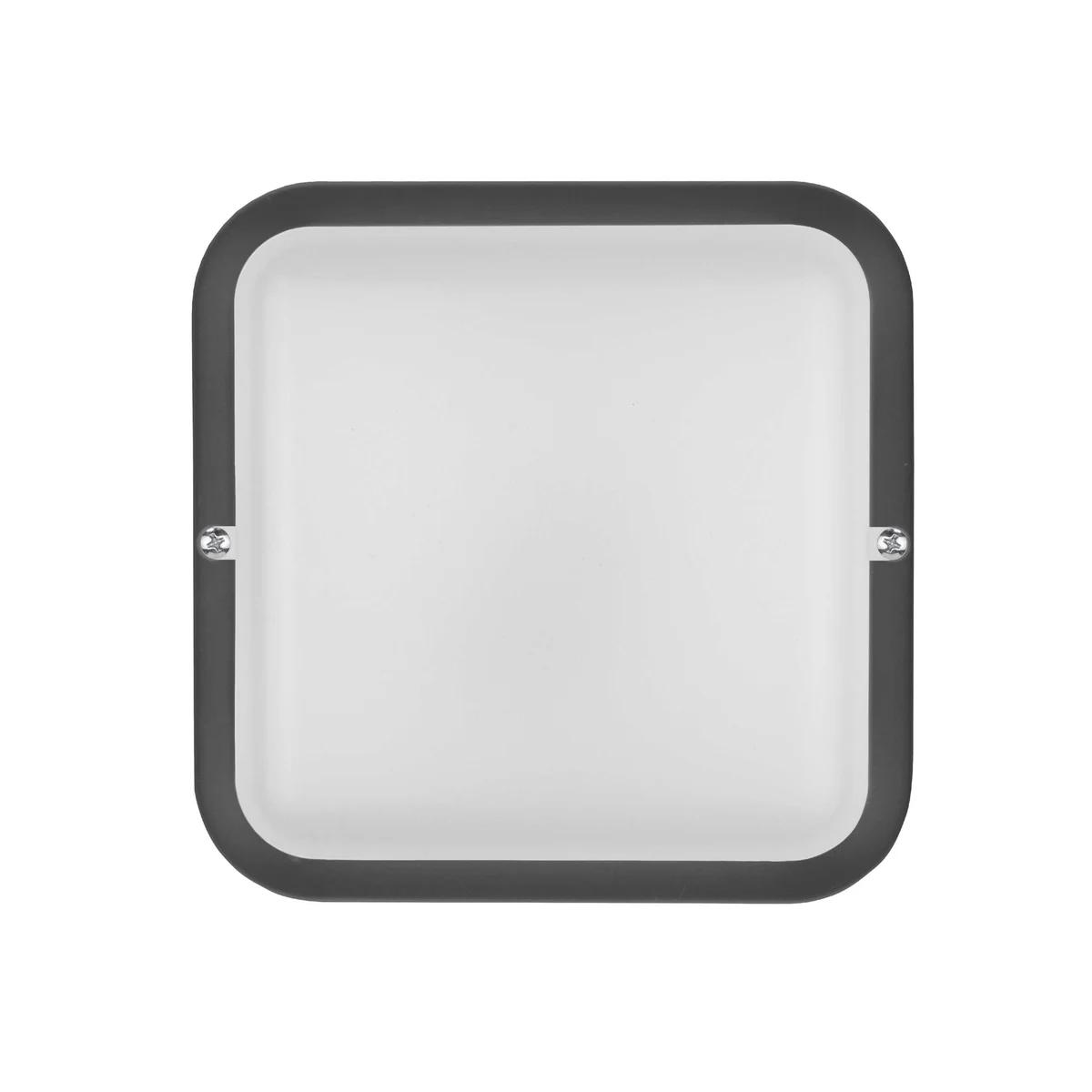 Світильник ДДБ Violux POLO UA, 12W, 5000K, 1200Lm, антрацит, IP54