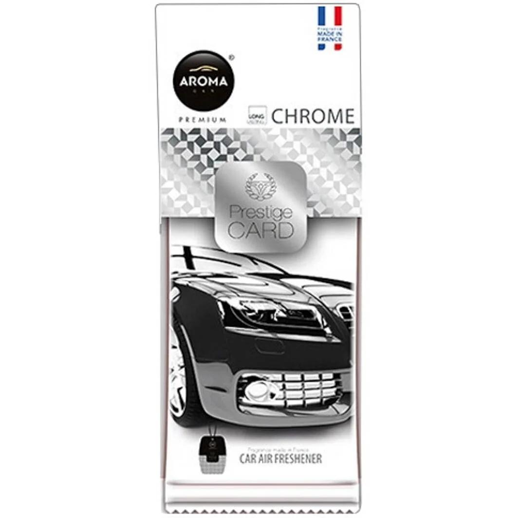 Ароматизатор Aroma Car Prestige Card-Chrome
