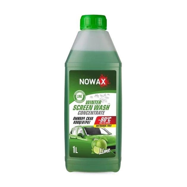 Зимовий омивач скла концентрат NOWAX Лайм Winter -80°C 1L Lime (NX01170)