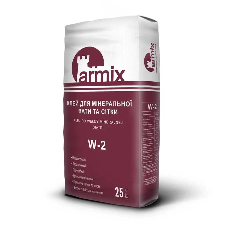 Клей для мінеральної вати та сітки Armix W-2