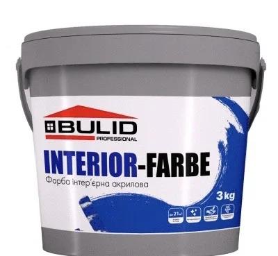 Фарба "INTERIOR FARBE" інтер’єрна акрилова 3кг