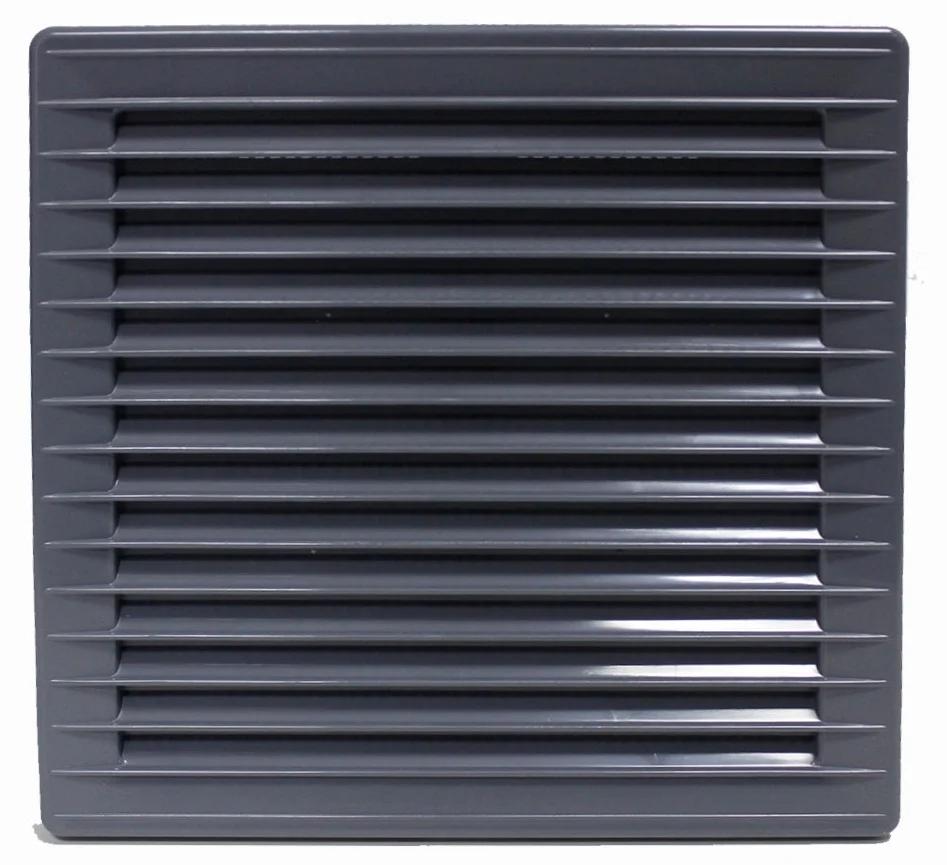 Решітка регульвана airRoxy 170x170 grey (02-330)
