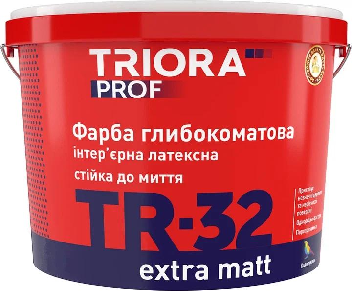Фарба глибокоматова інтер'єрна TRIORA prof TR-32 extra matt 5 л (4823048020221)