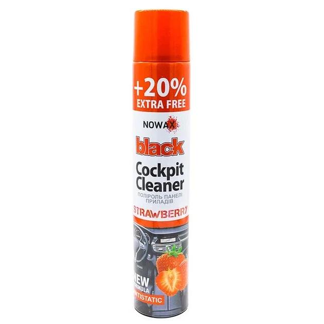 Поліроль панелі приладів Nowax Spray Strawberry 750 мл (NX00704)