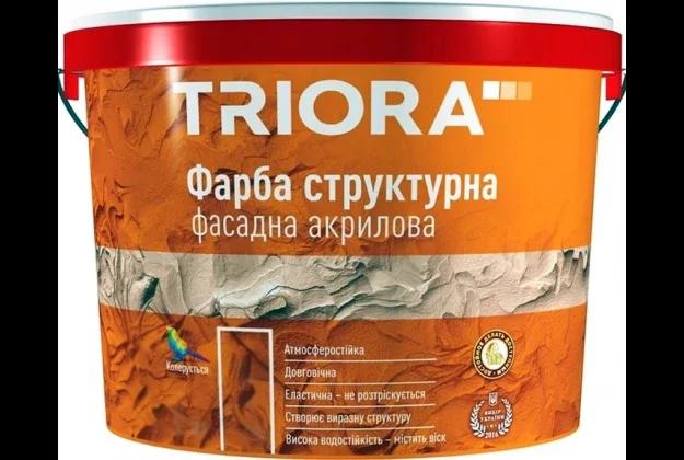 Фасадна структурована фарба TRIORA 15кг (4823048020429)