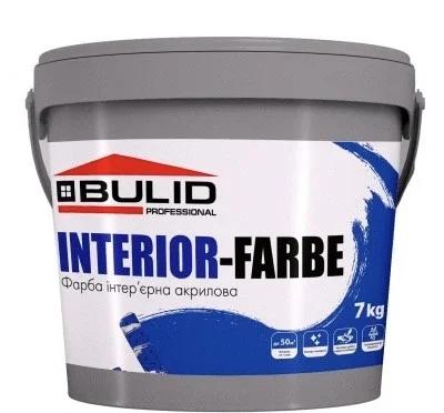 Фарба інтер'єрна акрилова BULID INTERIOR FARBE, 7кг