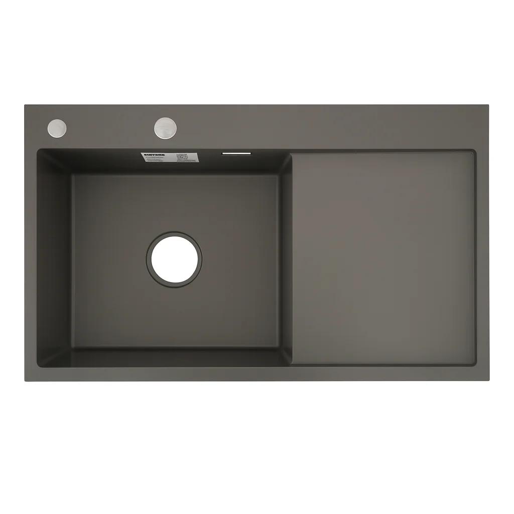 Мийка для кухні інтегрована VENTA Gray 780x480 BVM7848G