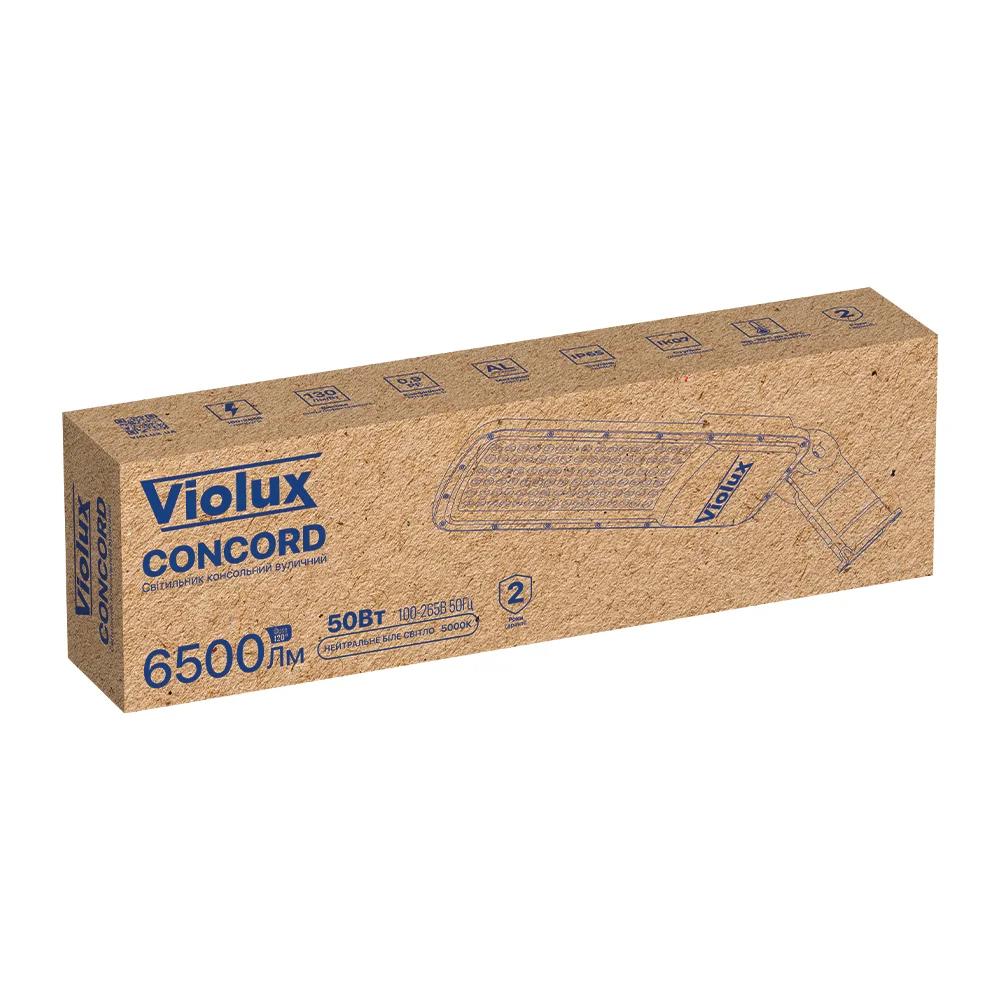 Світильник вуличний Violux CONCORD, 50W, 6500Lm, 5000K