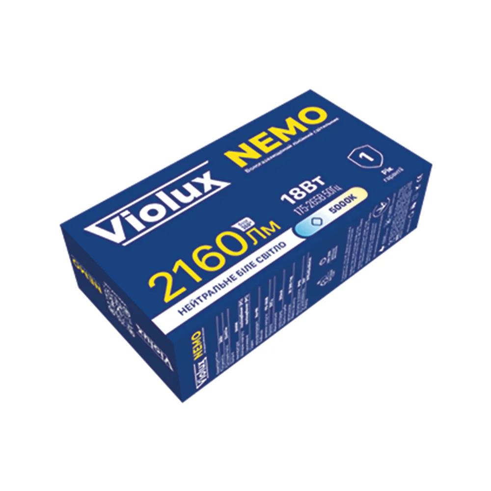 Світильник лінійний ДПП Violux NEMO, 18W, 1800Lm, 5000K, IP65, 600mm