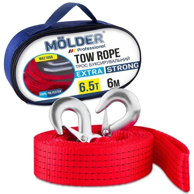 Трос буксирувальний стрічковий Molder MA21656, 6,5т, 6м