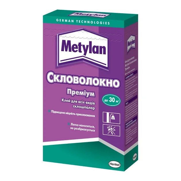 Клей для шпалер Metylan Скловолокно Преміум 500 г