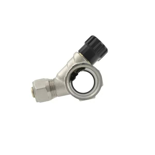 Колектор теплої підлоги Raftec KK02013 3-контурний латунний