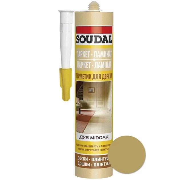 Герметик для дерева SOUDAL Дуб midoak 280мл