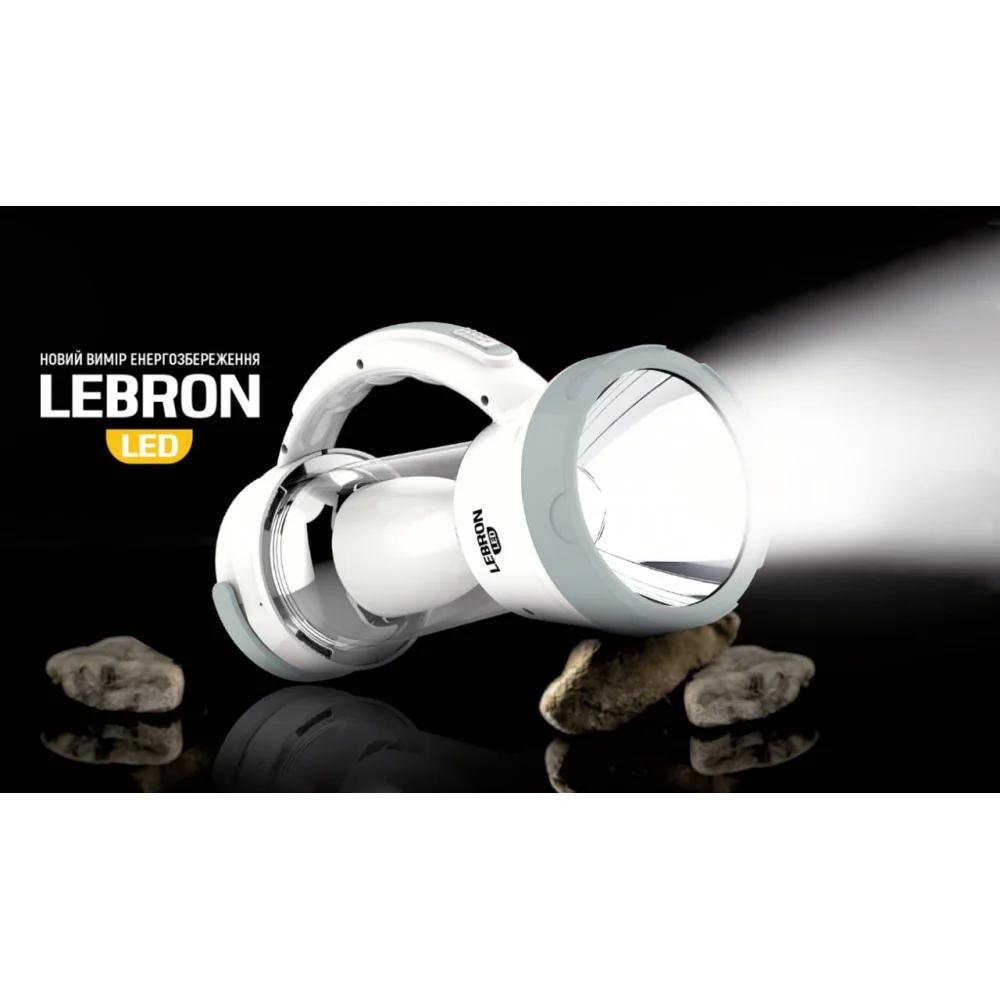 LED ліхтар кемпінговий акумуляторний LEBRON L-HL-625, ABS, 6W, 1200mAh Li-Ion, USB