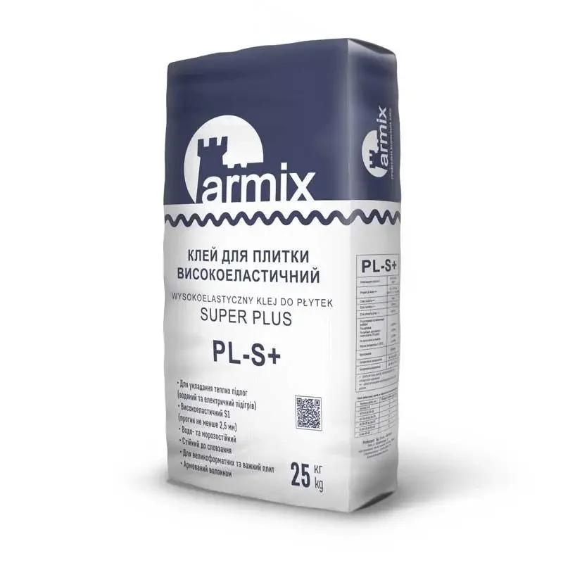Клей до плитки супер плюс Armix PL-S+ 25кг