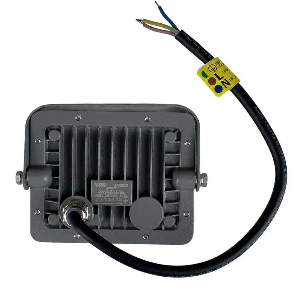 Прожектор Violux CARBON, 10W, 5000K, 1000Lm, IP65