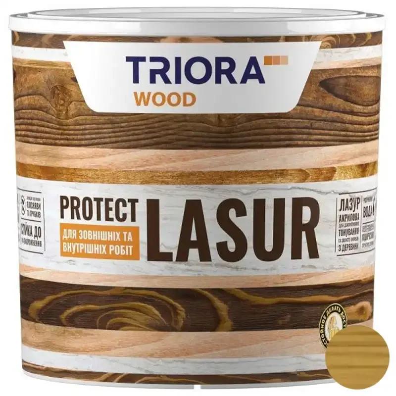 Лазур акрилова для деревини TRIORA, дуб 957, 0,75 л