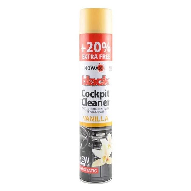 Поліроль панелі приладів Nowax Spray Vanila 750 мл (NX00701)