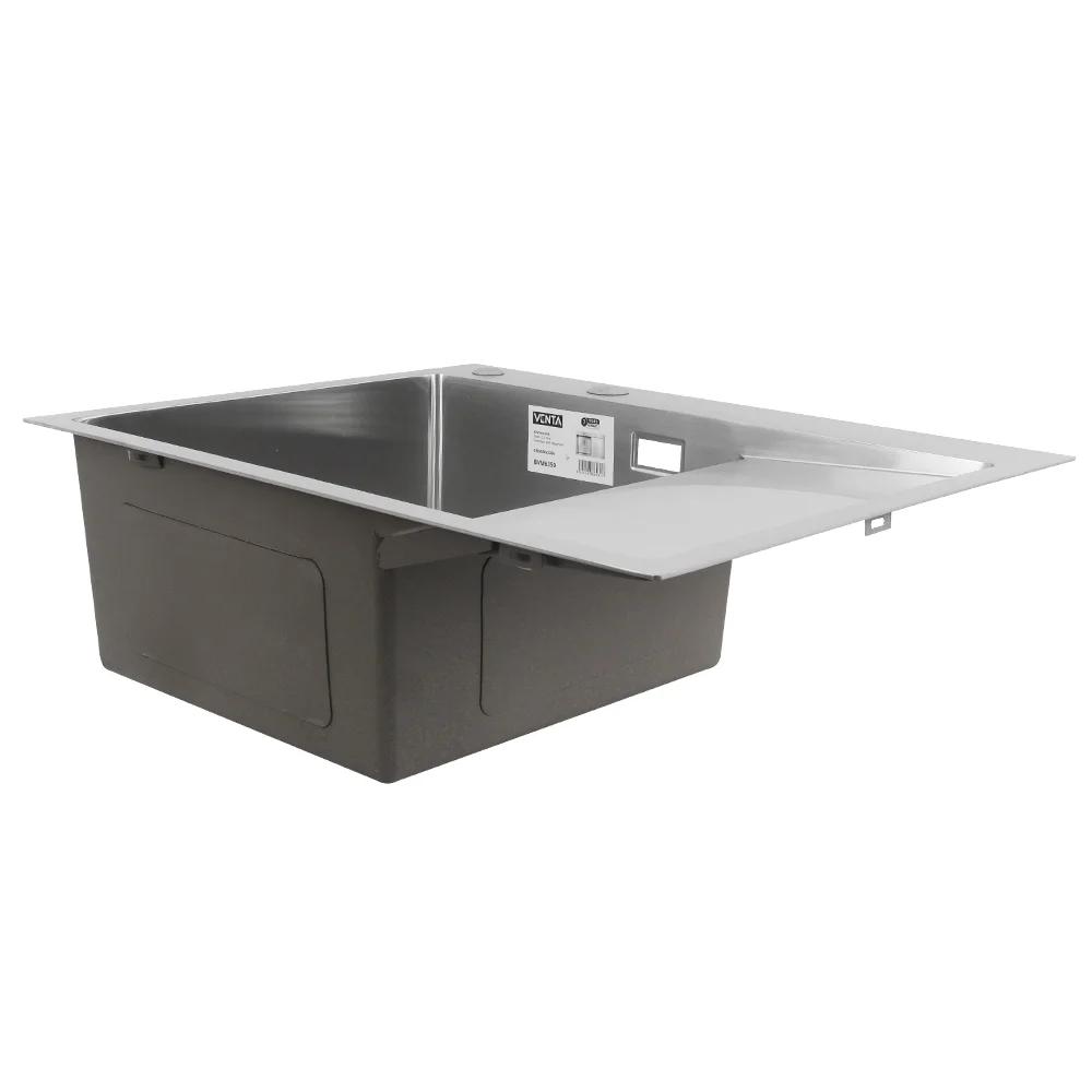 Мийка для кухні інтегрована VENTA Brushed 630x500 BVM6350