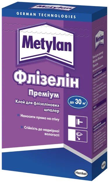 Клей для шпалер Metylan Флізелін Преміум 250г
