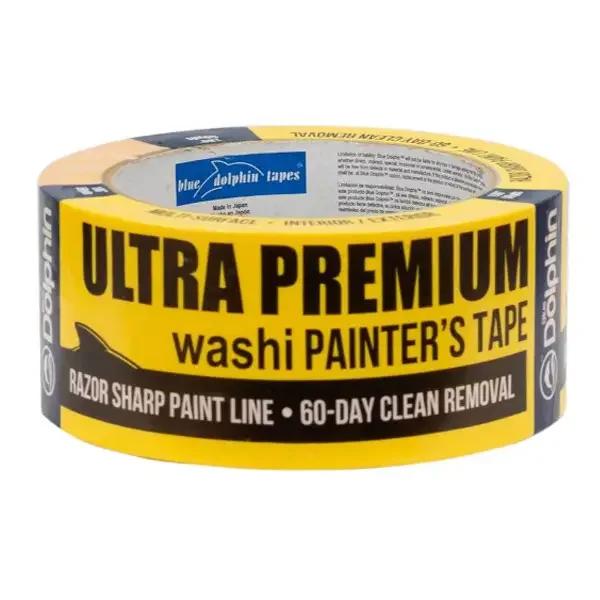Малярний скотч(стрічка) BLUE DOLPHIN Washi Ultra Premium 25мм