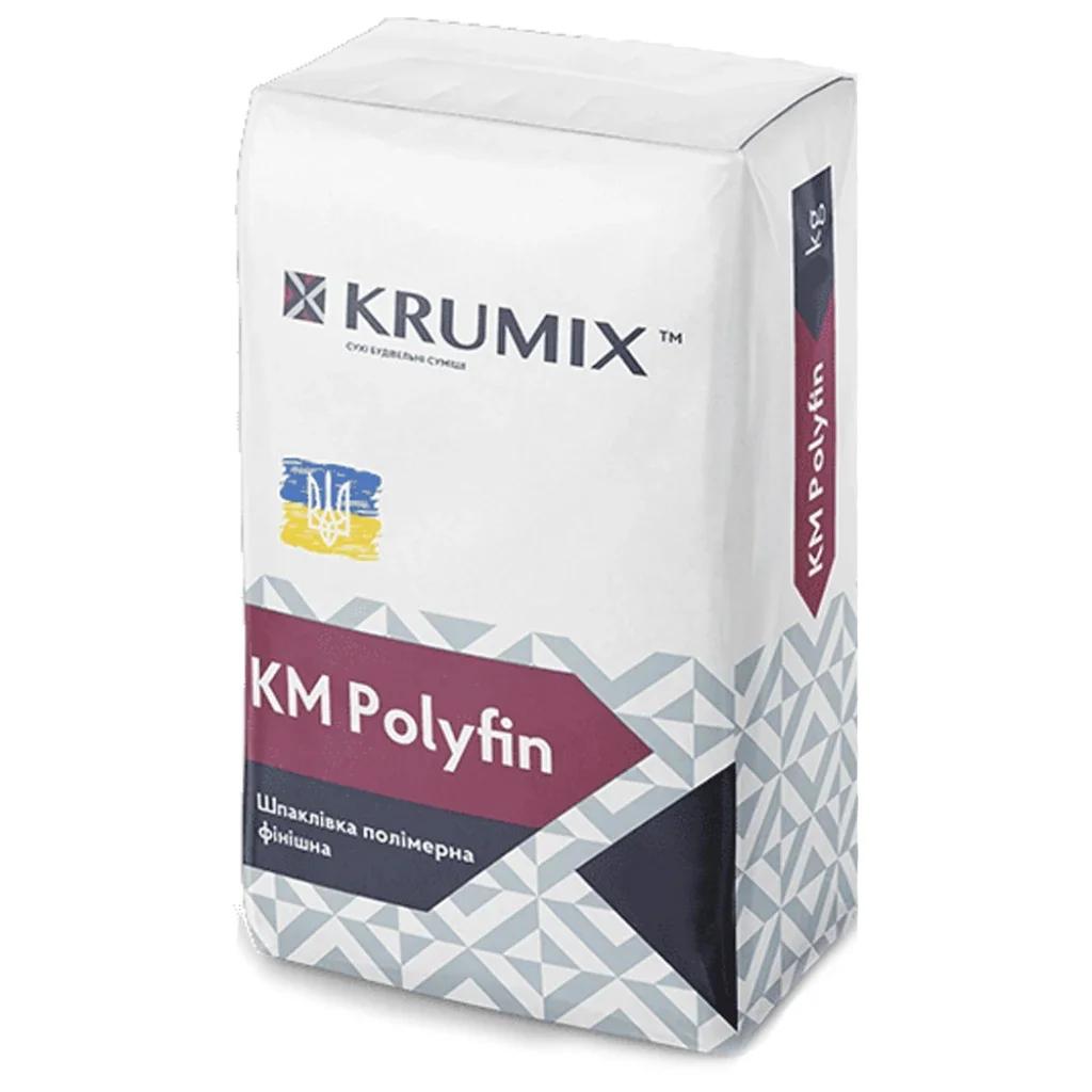 Шпаклівка фінішна полімерна KRUMIX KM Polyfin 20кг