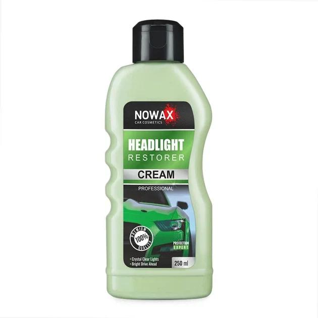 Поліроль-реставратор фар Nowax Headlight Restorer, 250мл