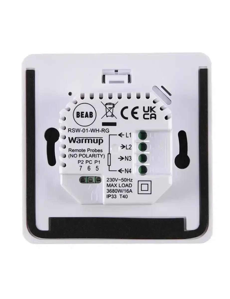 Терморегулятор Warmup Element Wi-Fi білий (20110051)