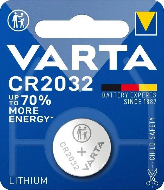 Батарейка VARTA CR 2032 BLI 1 LITHIUM