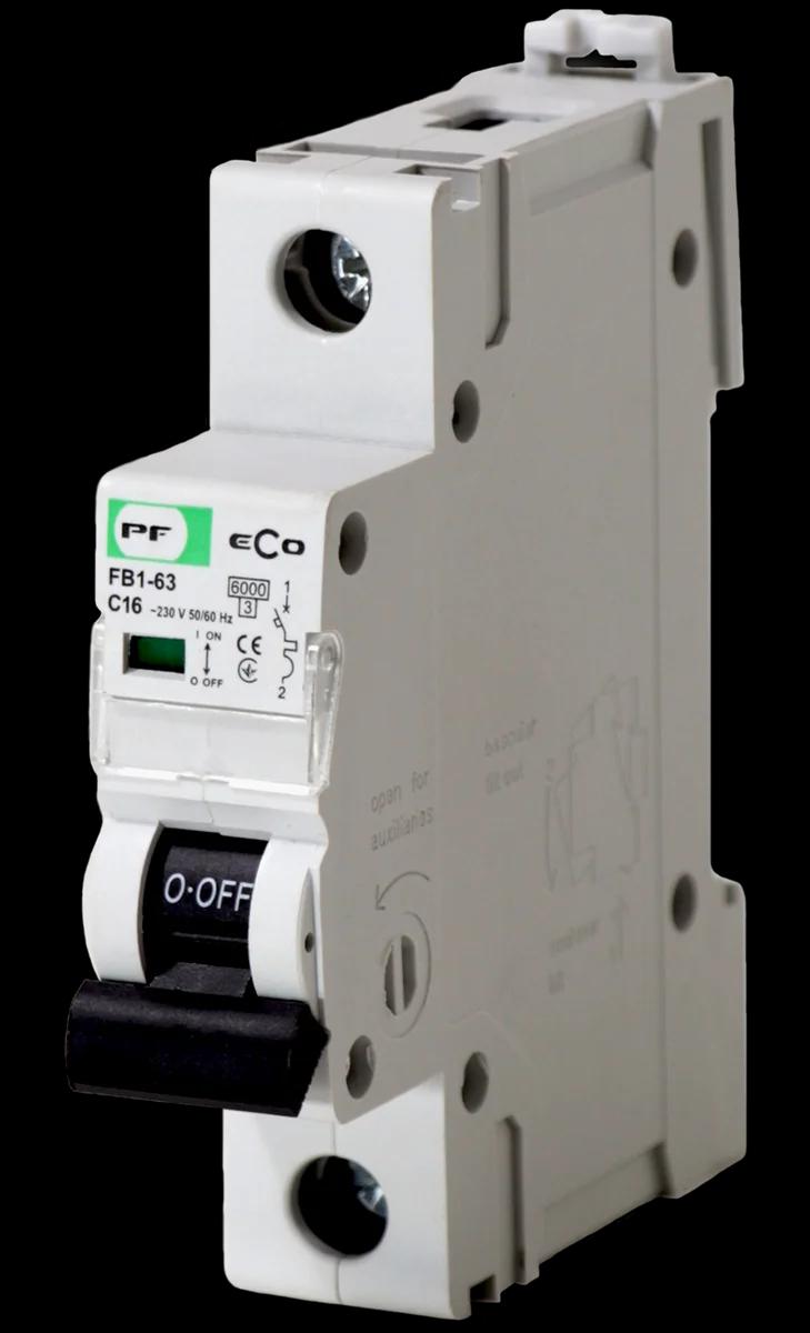 Автоматичний вимикач Promfactor 6кА ECO C 1p 16A (FB1C1016)