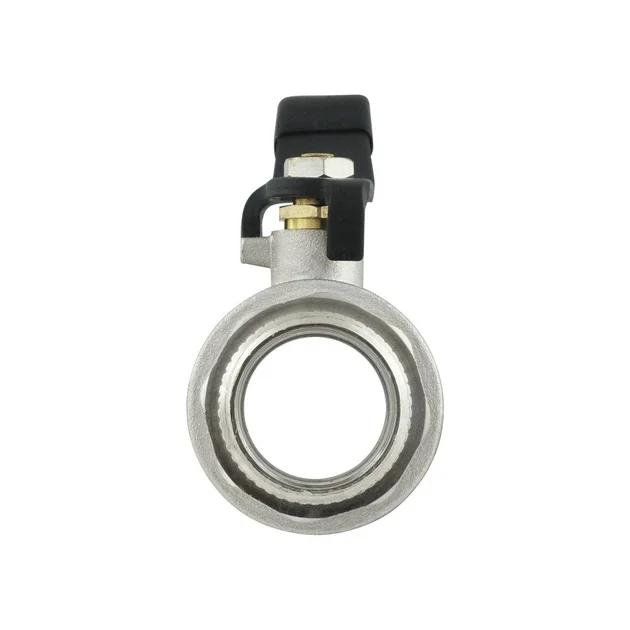 Кран кульовий RAFTEC BLACK DRH31, ВЗ, DN25, 1", PN40, CW617N, ручка