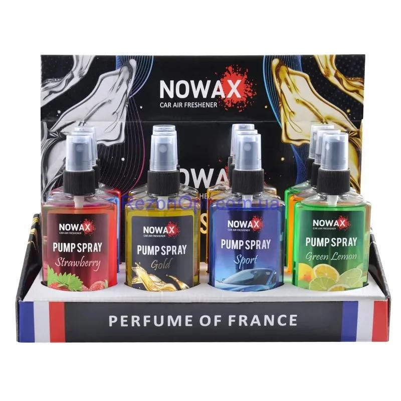 Автомобільний ароматизатор повітря Nowax PUMP SPRAY №1 75 мл(1шт)