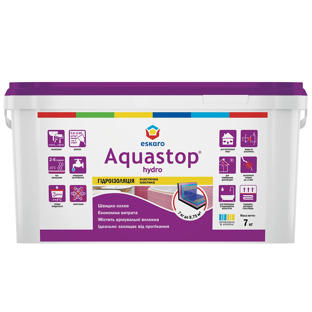 Гідроізоляція Eskaro Aquastop Hydro 7кг