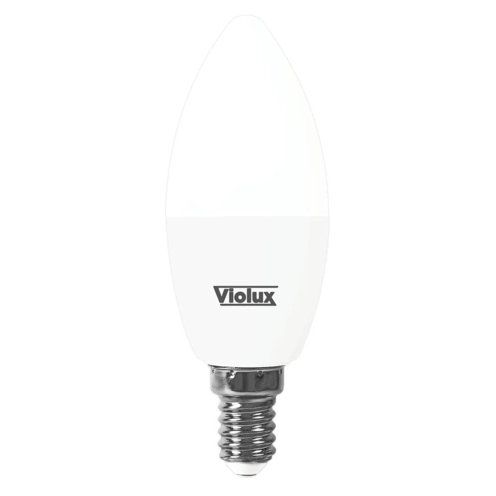 Лампа LED Violux BASIS C37, 7W, E14, 4000K