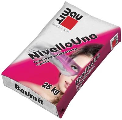 Нівелююча суміш для підлог Baumit Nivello Uno 25кг