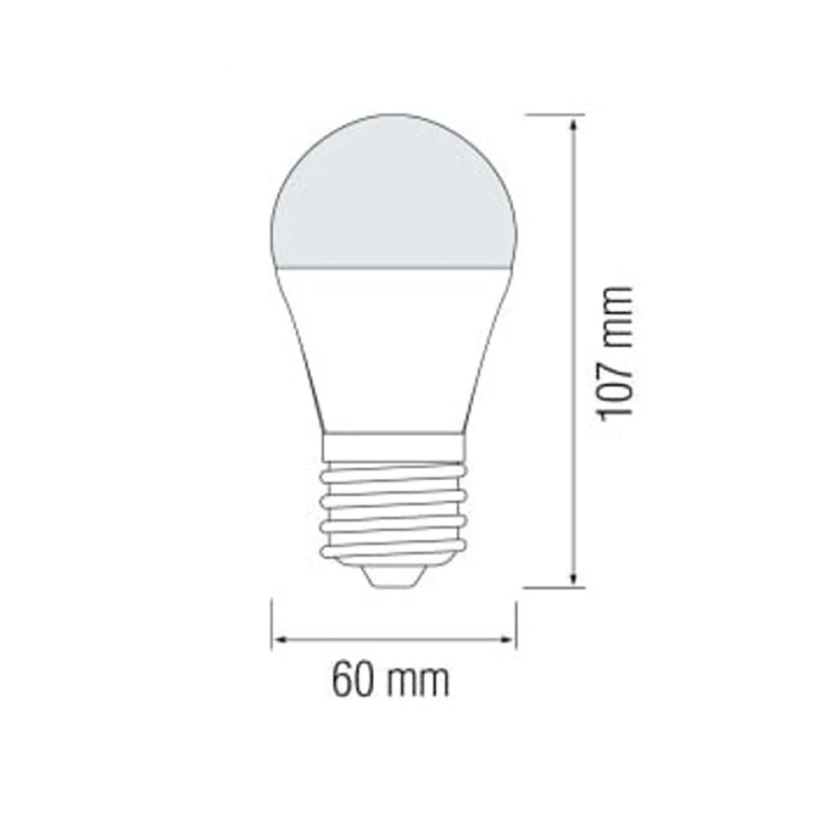 Лампа LED Horoz Electric A60 SMD, 9W, 4200K, E27, 900Lm, 100-265V