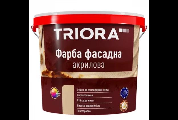 Фарба фасадна акрилова TRIORA 1,4кг (4823048029590)