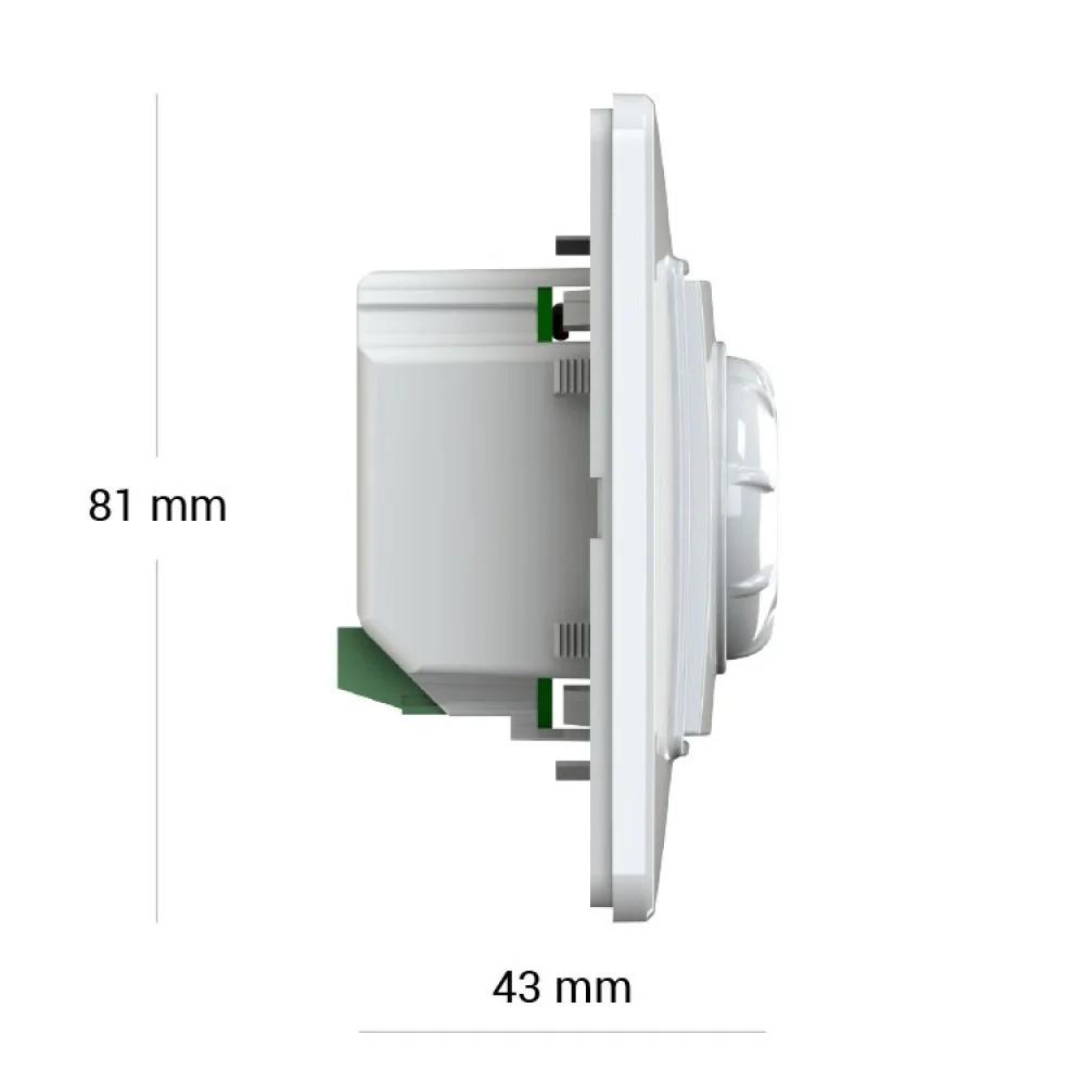 Терморегулятор для теплої підлоги Terneo RTP 16 А 10–40 °C