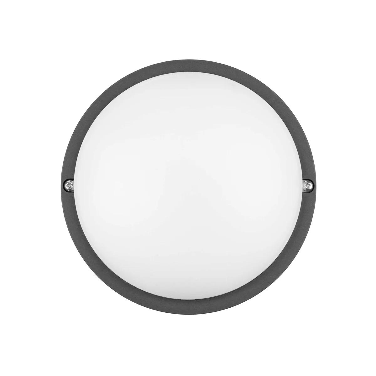 Світильник ДББ Violux ATOM UA, 12W, 5000K, 1200Lm, антрацит