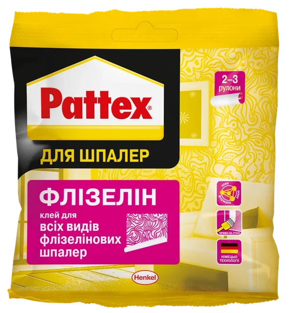 Клей для шпалер Pattex Флізелін 95г