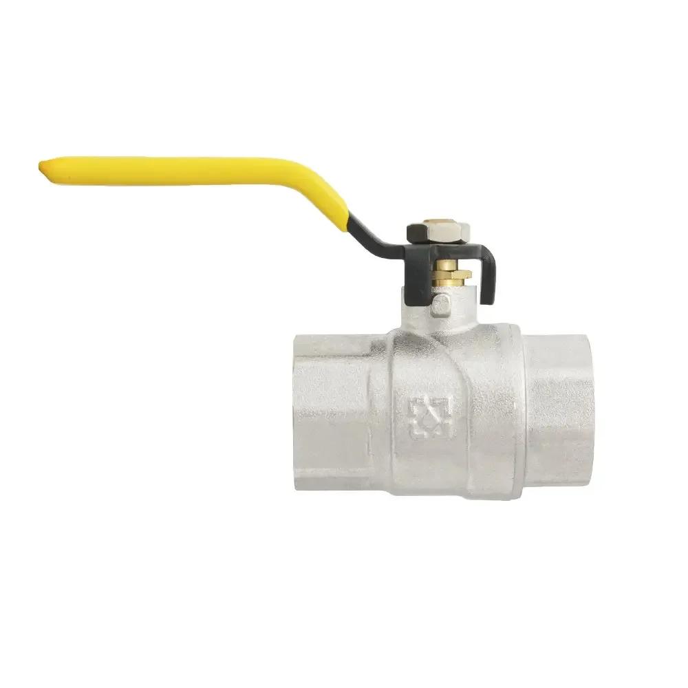 Кран кульовий RAFTEC YELLOW GRH2, ВВ, DN20, 3/4", ручка