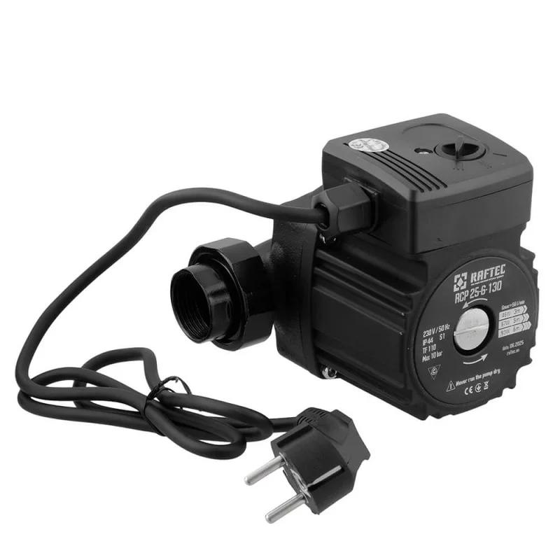 Циркуляційний насос Raftec RCP 25-6/130 (з кабелем та гайками)