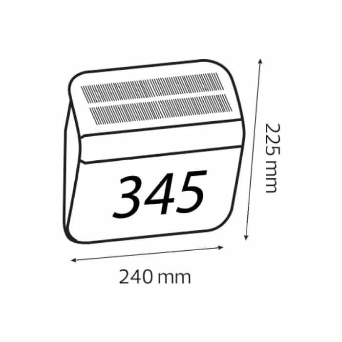 Світильник фасадний світлодіодний HOROZ ELECTRIC OMNIA (078-013-0003)