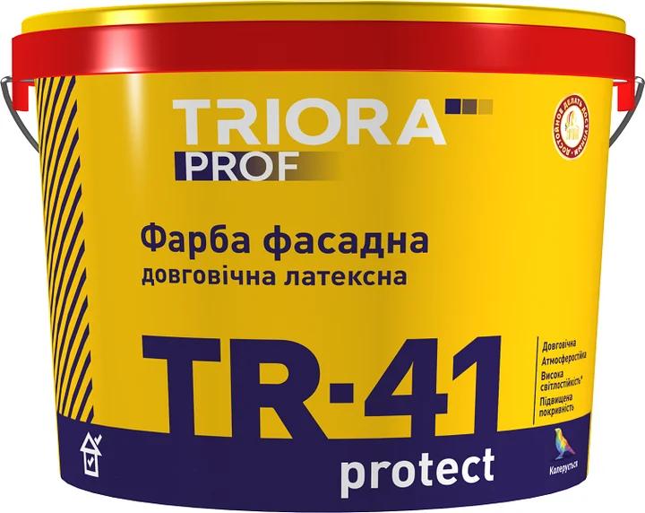 База фасадна латексна фарба TRIORA TR-41 protect 5л