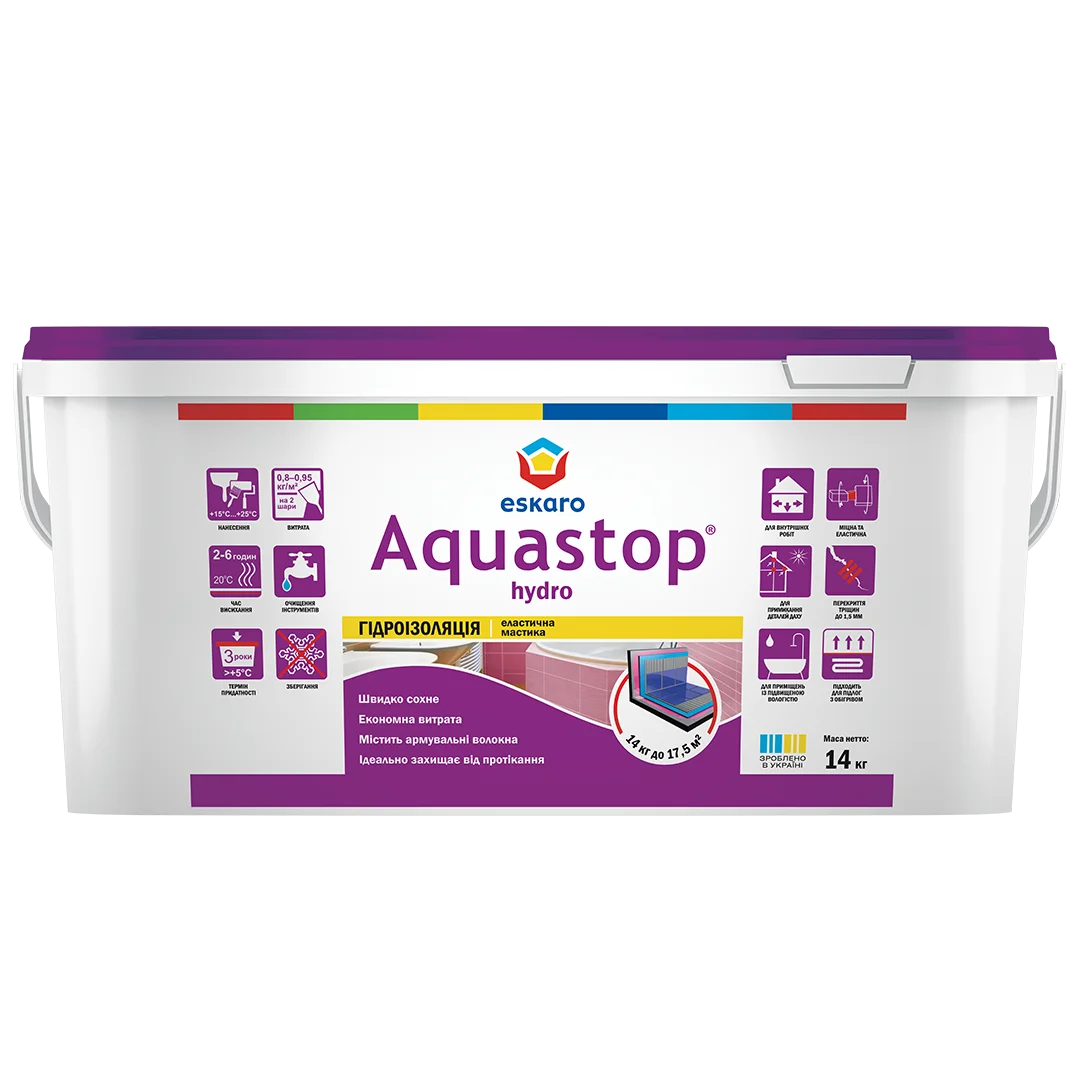 Гідроізоляція Eskaro Aquastop Hydro 14кг