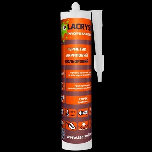 Герметик акриловий Lacrysil кольоровий горіх 280мл